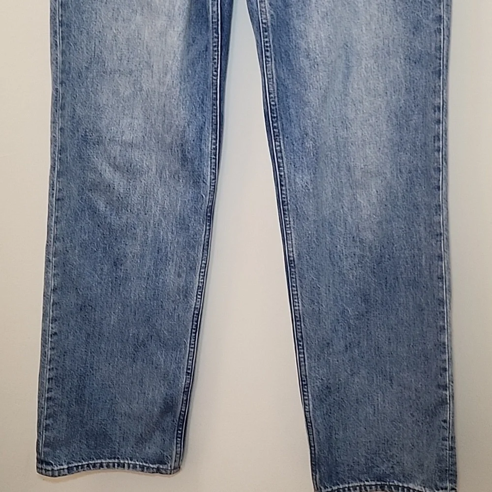 Aritzia 100% Cotton  Denim Forum The '90S Iggy Lo-Rise Baggy Jeans Size 27 - Picture 4 of 16